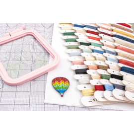 A glimpse of Wonderland aida telpakket - Leti Stitch