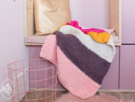 Soft & Teddy Crochet Blanket Durable Teddy