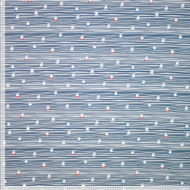 Miffy stripes blue | Nijntje strepen blauw