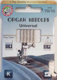 70/10 Universal Needles Eco Pack Organ