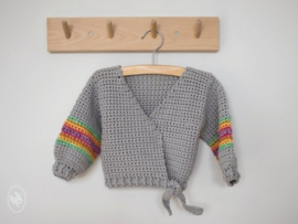 Babyvestje Rainbow Gehaakt Durable Cosy Fine