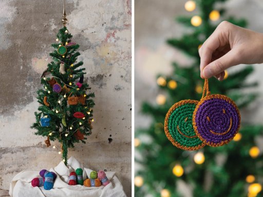 Kerst ornamentjes - gehaakt - Durable Glam