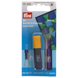 Extra Fine 26mm Quilter's Premium Needles in Magnetic Holder Prym