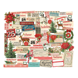 Ephemera Pack Christmas 2022 | Idea-logy | Tim Holtz