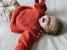 Baby Jumper Crochet Durable Cosy Extra Fine