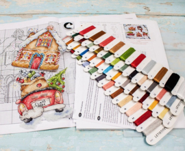 Christmas Toys kit nr. | Aida Telpakket | Leti Stitch