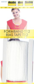 White Bias Tape T12 Vlieseline 