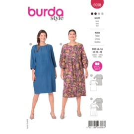 6058 Burda Naaipatroon | Jurk in variaties