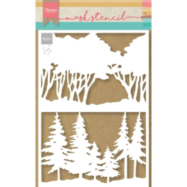 Tiny's Forest | mask stencil | Marianne design