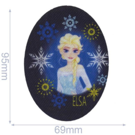 Elsa with Snowflakes Frozen Iron On Applique