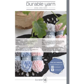 Furry print kleurkaart | Durable