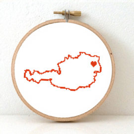 Austria Cross Stitch Pattern 