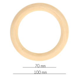 100mm/4" Wooden Ring