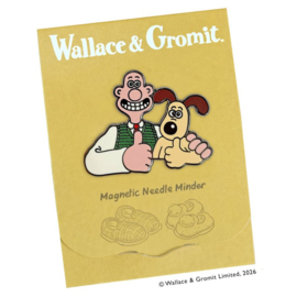 Let's get cracking! - Wallace & Gromit needle minder - Bothy Threads