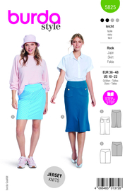 5825 Burda Naaipatroon | Rok in variatie