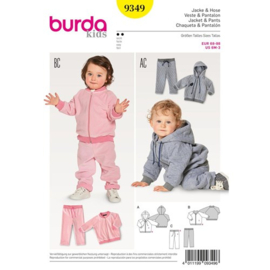 9349 Burda patroon | Jogging pak