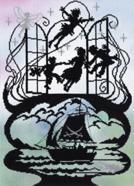 Fairy Tales: Peter Pan Aida Bothy Threads Embroidery Kit