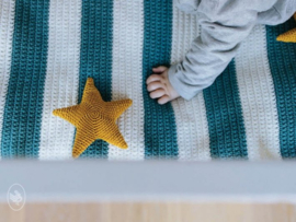 Sandy Shore Playpen Mat Crochet Durable Coral & Cosy Fine