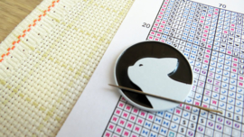 Needle minder logo Leti Stitch | Leti Stitch