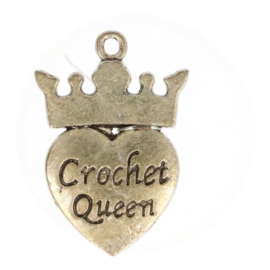 Crochet Queen Charm