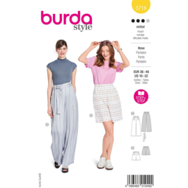 5718 Burda Naaipatroon | Broek in Variatie