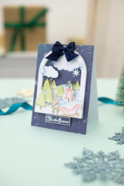 Vintage Wonderland | Vintage Snowman | Cutting dies | Crafter's Companion