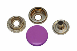 Purple 15mm Nickel Free Snap Fastener