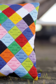 Dolle Kleuren | Spansteekkussen voorbedrukt | Vervaco