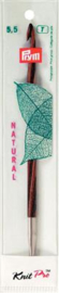 5.5mm Natural Verwisselbare Tunische Haaknaalden Prym KnitPro