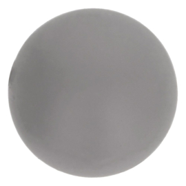 002 Grey 12mm Silicone Beads