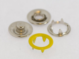 Yellow 9mm Messing Type #122 Baby Snap Fastener