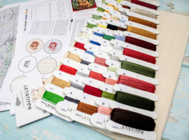 Christmas Puppy | Aida telpakket | Leti Stitch