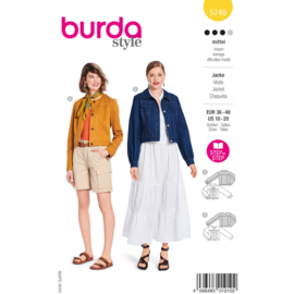 5749 Burda Patroon - Jas in variatie