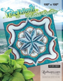 Fire Island Hosta Queen patroon - Quiltworx