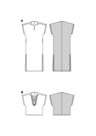 5894 Burda Naaipatroon | Jurk & tuniek