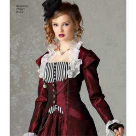2172 HH Simplicity Sewing Pattern | Steampunk 32-38
