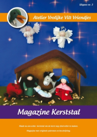 Magazine Kerststal Vrolijke Vilt Vriendjes