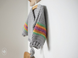 Babyvestje Rainbow Gehaakt Durable Cosy Fine