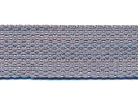 Grey 25mm/1" Cotton Look Bag Straps