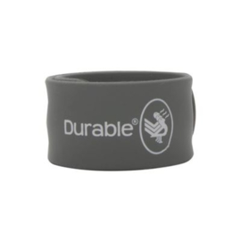 Grey  Durable Slap Bracelets 21 x 2,5cm