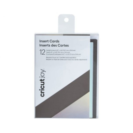 Grey / silver Holographic Sampler | Insert Cards | Cricut Joy