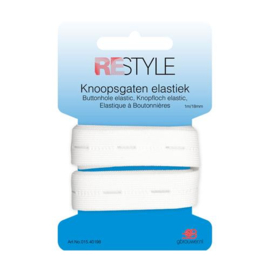 Wit Knoopsgaten elastiek | restyle