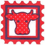 Cow ReStyle Applique Patch 