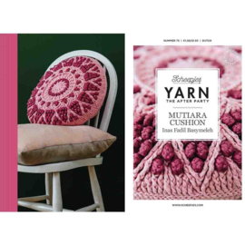 Yarn the after Party 75 | Mustiara cushion| Inas fadil | haken | Scheepjes