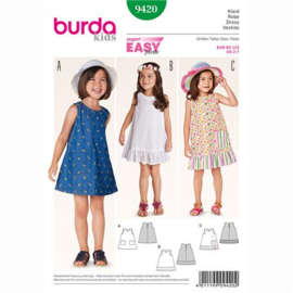 9420 Burda Naaipatroon - Jurk in variaties