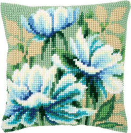 Japanse Anemones I Canvas Cushion Vervaco