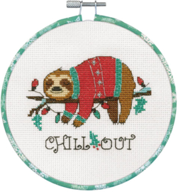 Christmas Sloth | aida telpakket | Dimensions