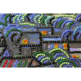 Starlight night - kralen borduurpakket - Abris Art