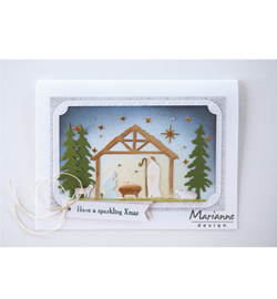 Forest trees | CreaTables | Marianne Design