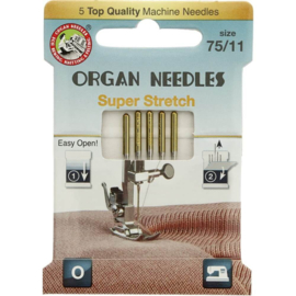 Super Stretch 75/11 Organ needles